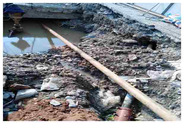 北鐵匠營泥漿渠管道清淤的組成和品種