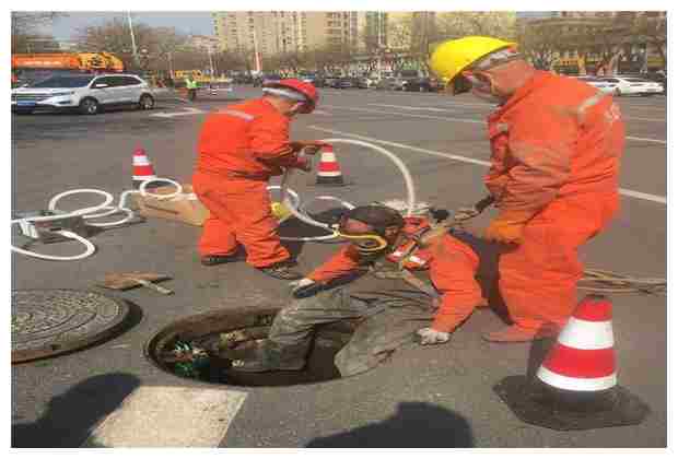 金夏苑社區調節井管道清洗致電