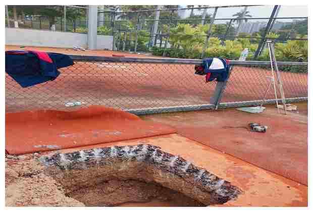 金臺里社區污水溝清理多大合適