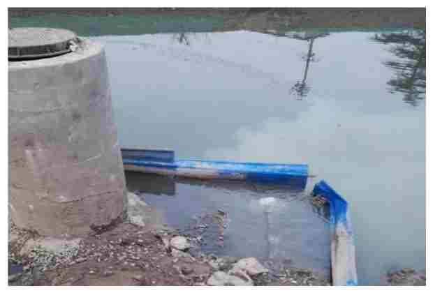 鄧莊村集淤渠管道清淤方法和步驟