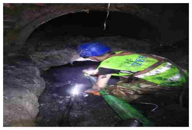 辛莊村大型管道疏通時的注意事項